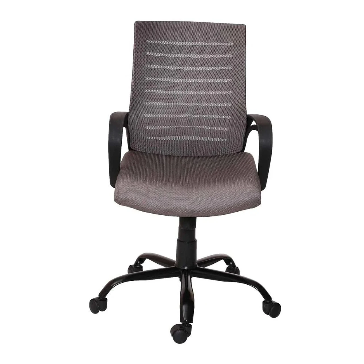 Hidenchic Ergonomic Office Chair with Adjustable Height and Synchro Mechanism - Grey