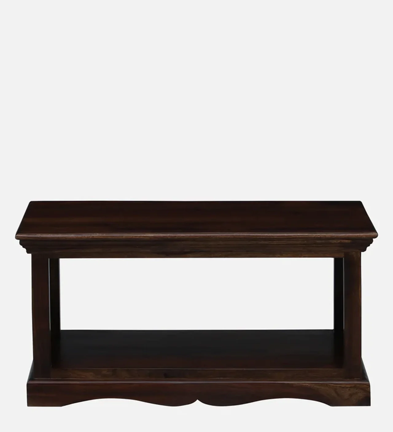 Hidenchic Nile Sheesham Wood Coffee Table In Walnut Polish Shade