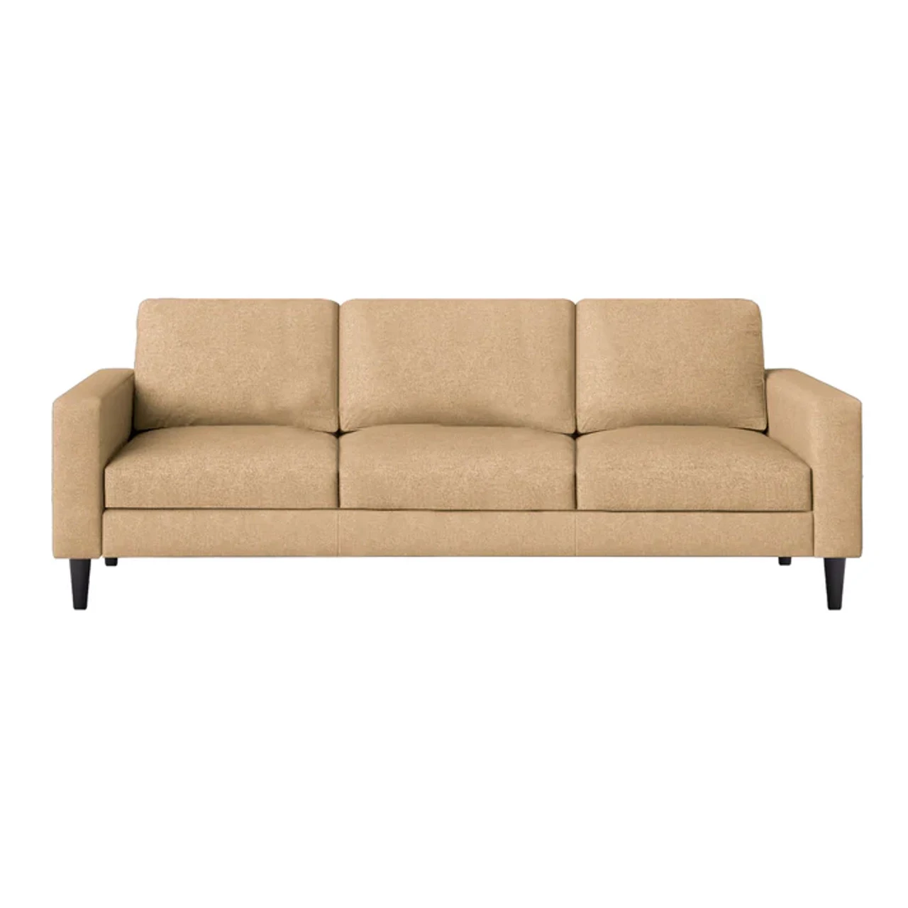 Hidenchic Arlen 3 Seater Sofa - Light Orange