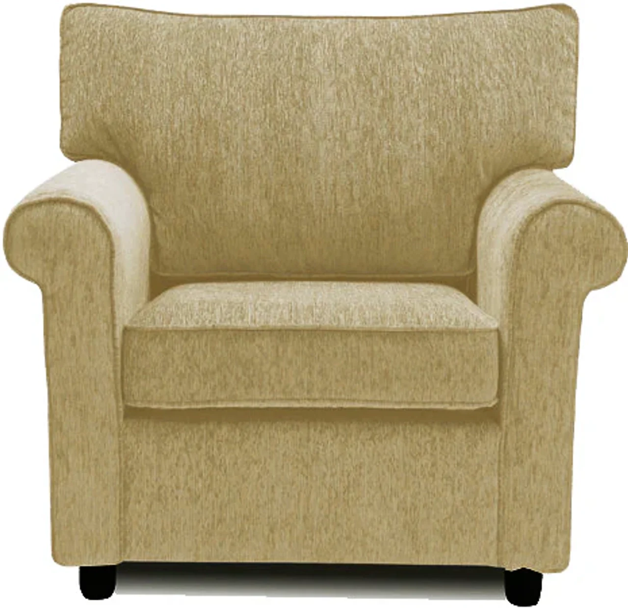 Hidenchic Muse - Victorian Gold Fabric Sofa (1 - Seater)