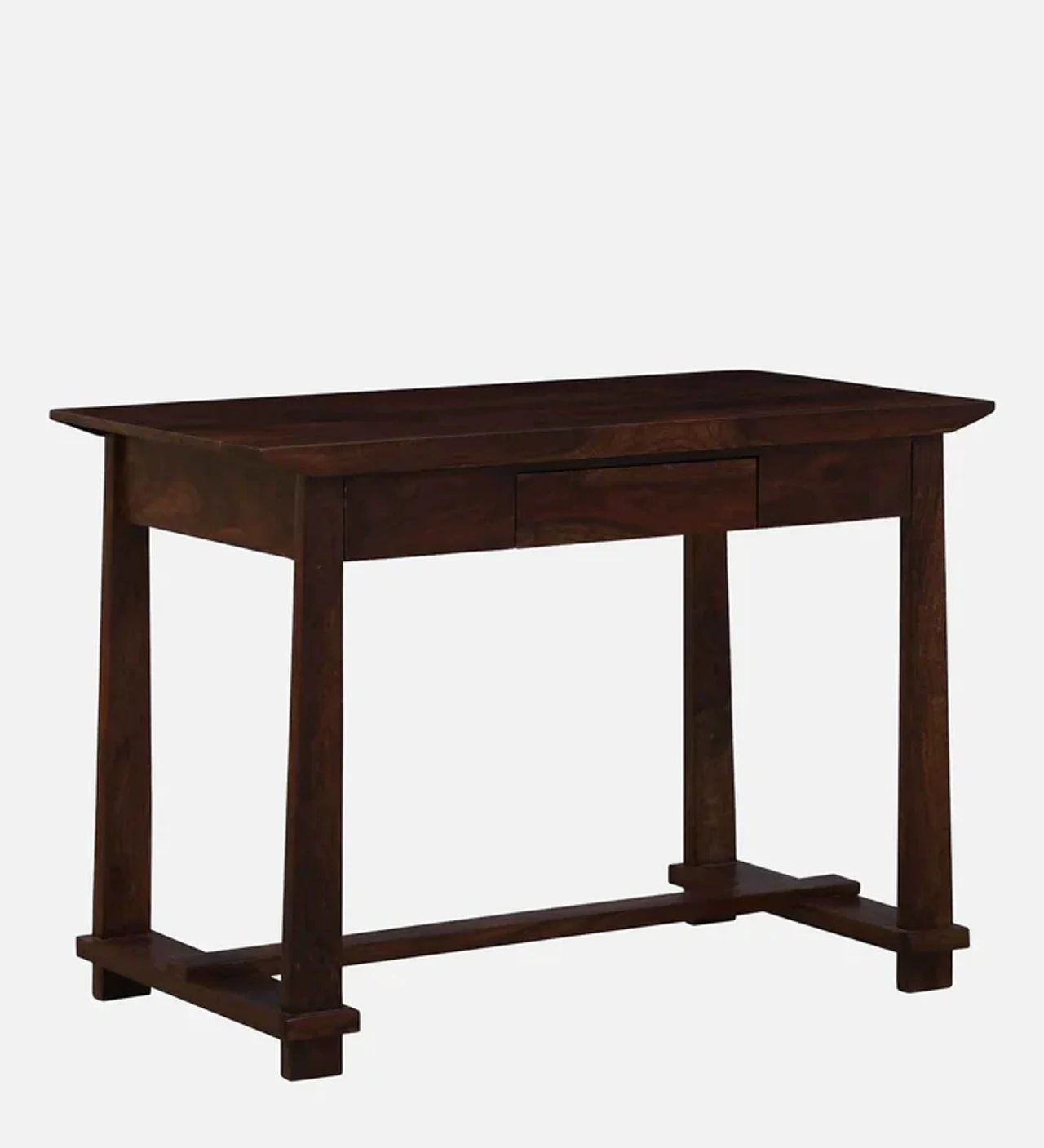Hidenchic Sheesham Wood Writing Table In Provincial Teak Polish Finish