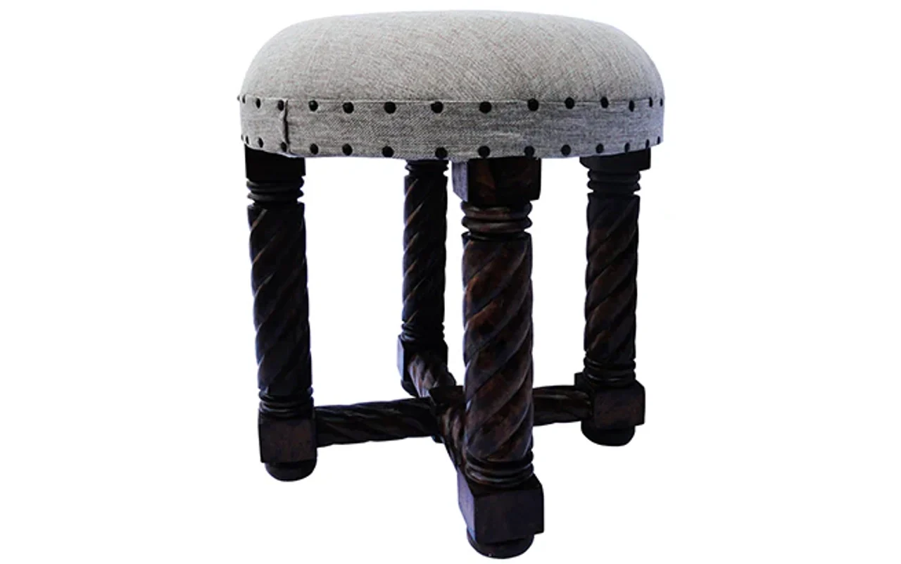 Hidenchic Florence - Walnut Stool 1 - Seater