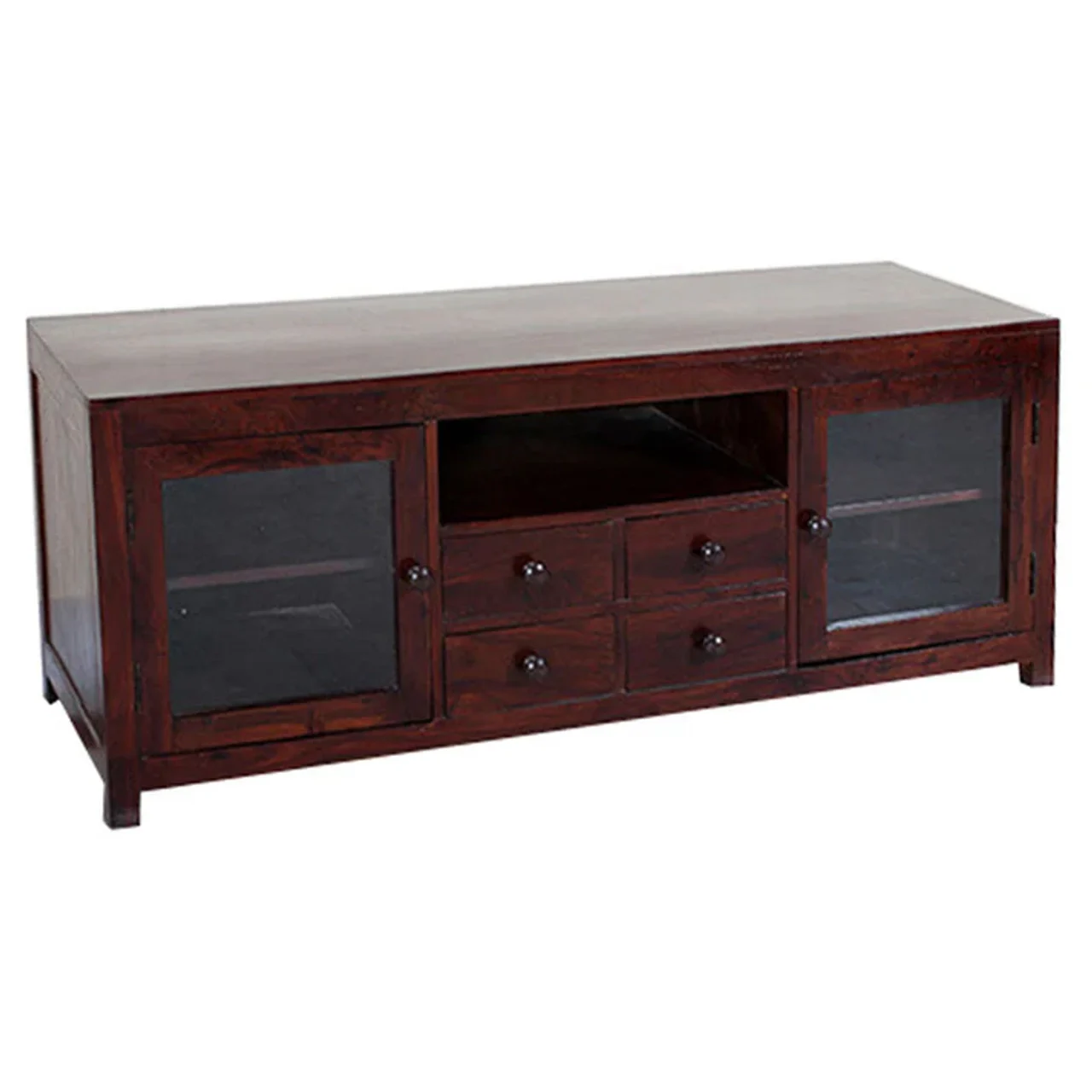 Hidenchic Emily - Solid Wood Tv Cabinet With Drawers & Storage