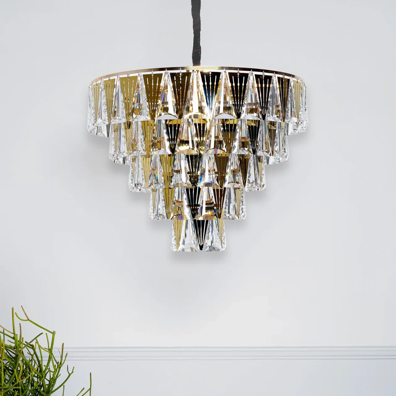 Kapoor Lights Derek 15 Light Crystal Chandelier