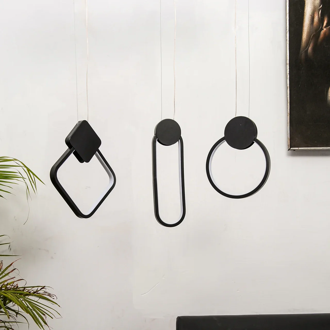 Kapoor Lights Lafferty Geometry Led Chandelier