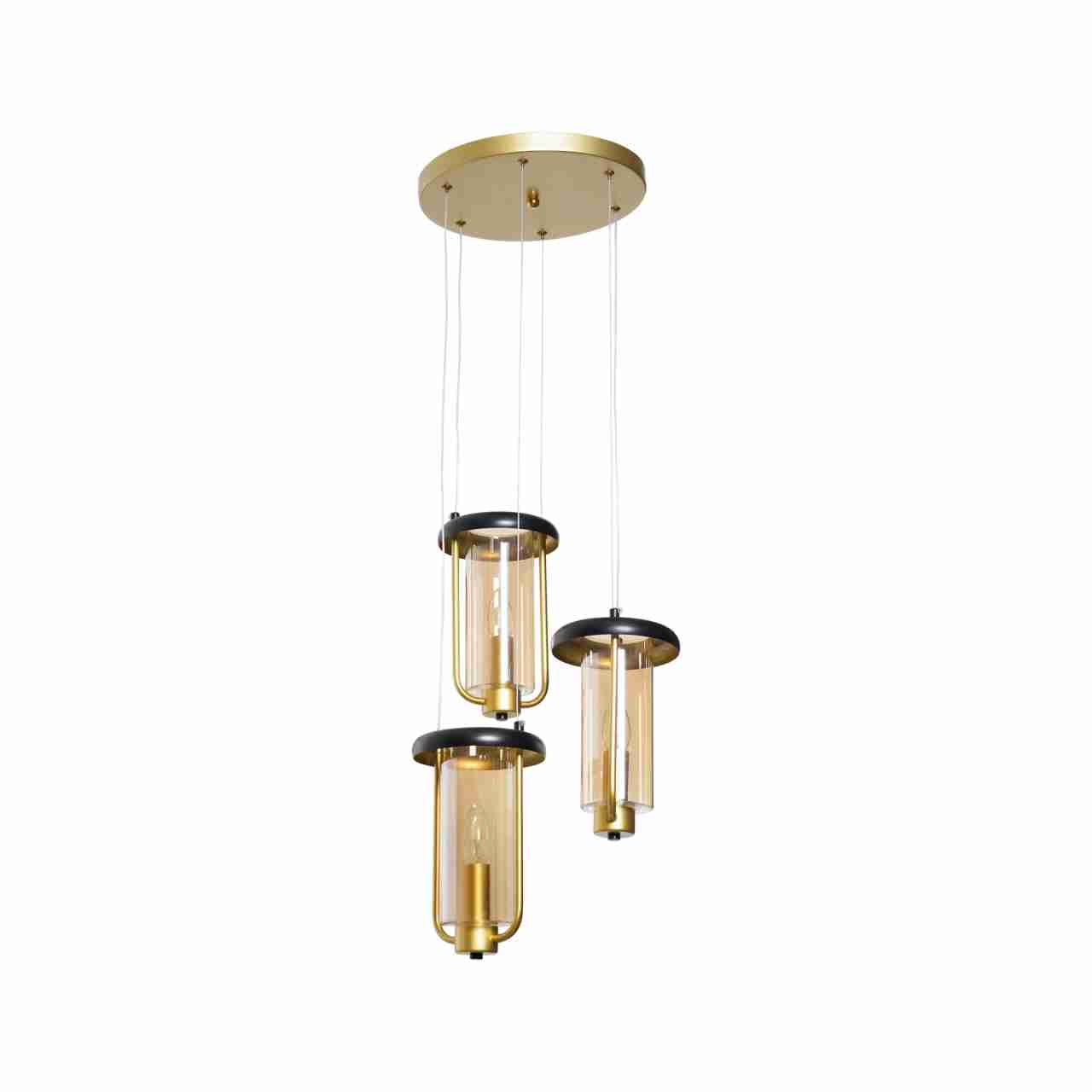 Kapoor Lights - Hector Modern Lantern Look Stylish Hanging Cluster Pendant Light