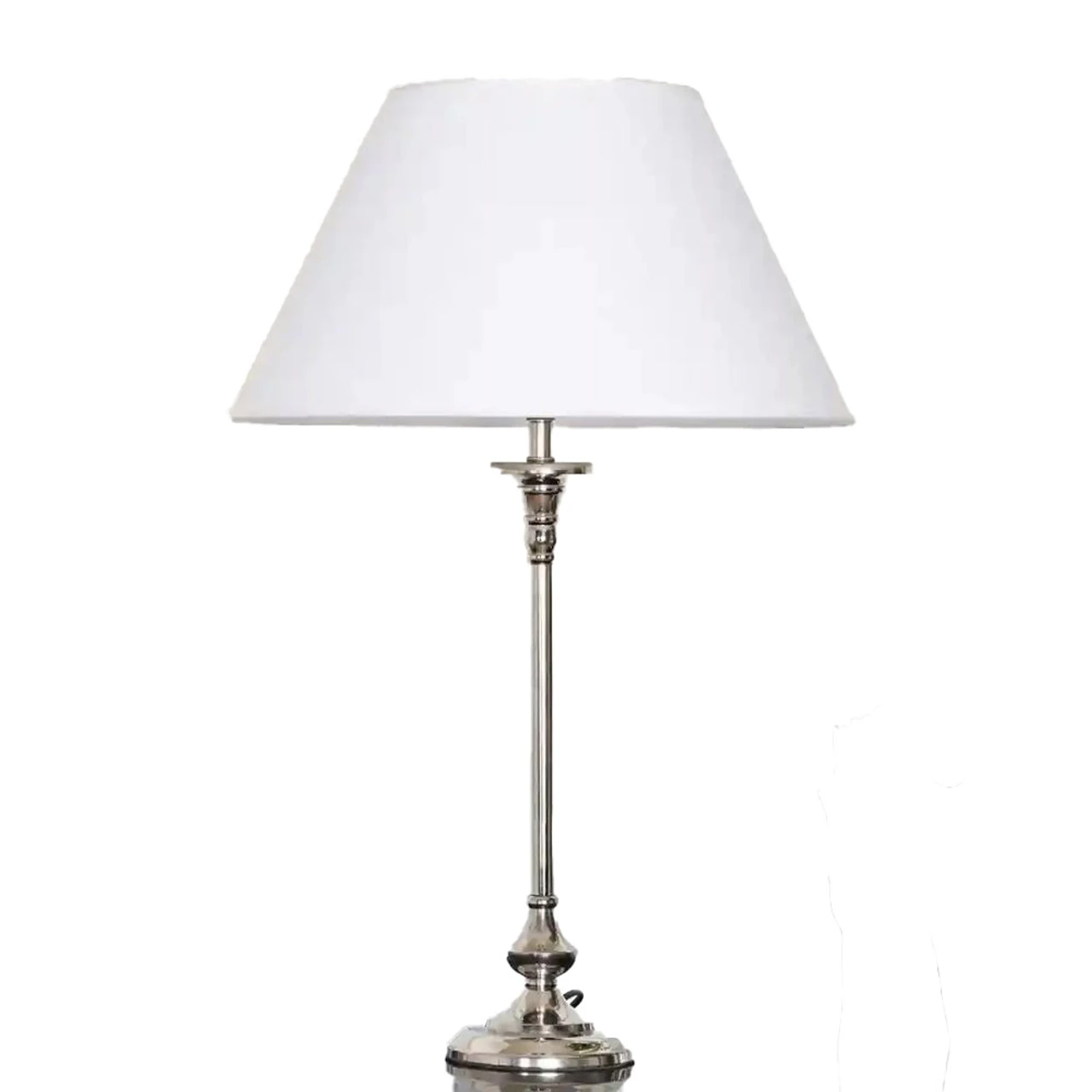 Kapoor Lights Metal Table Lamp Off White