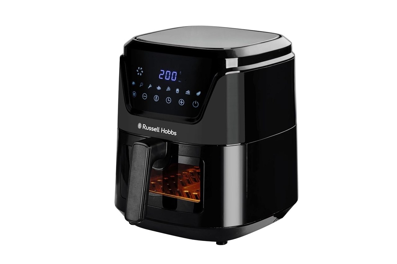 Russell Hobbs Sizzle Air RAF5500 5.5L 1350W Digital Air Fryer - Black