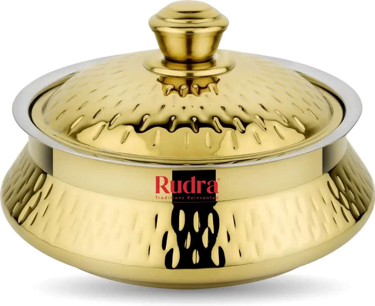 Rudra Casserole - Brezza Hammered Gold - 3000ml
