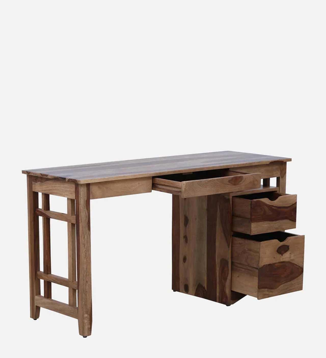 Hidenchic - Coaster - Sheesham Wood Writing Table In Natural Finish