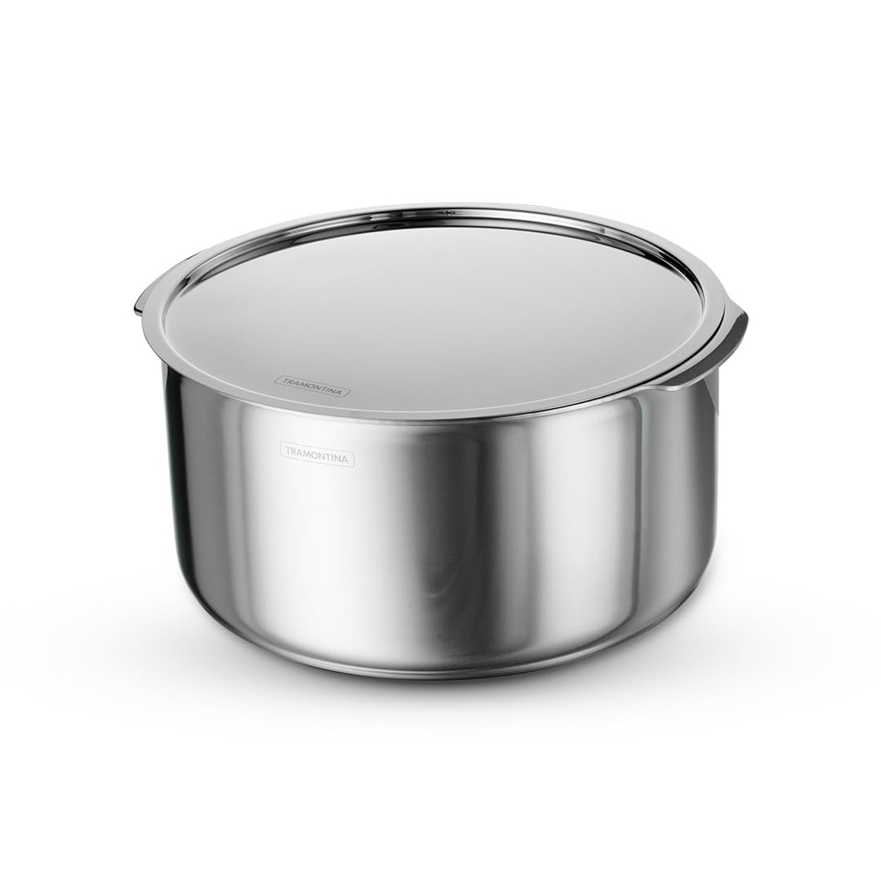 Tramontina Aeion Triply 28cm Stainless Steel Tope with SS Lid 8.7L - Steel