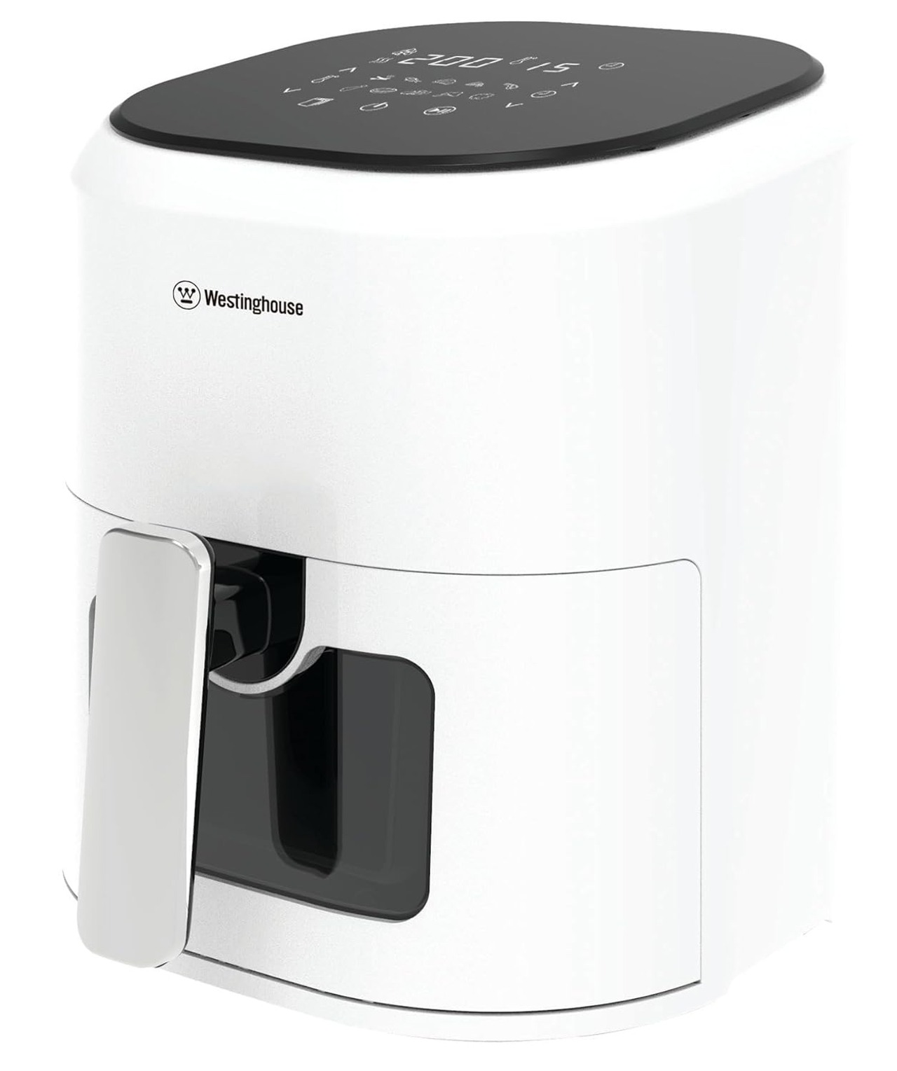 Westinghouse Simple Life 4.5L 1200W Digital Air Fryer WKAFGOT01WH White & Black