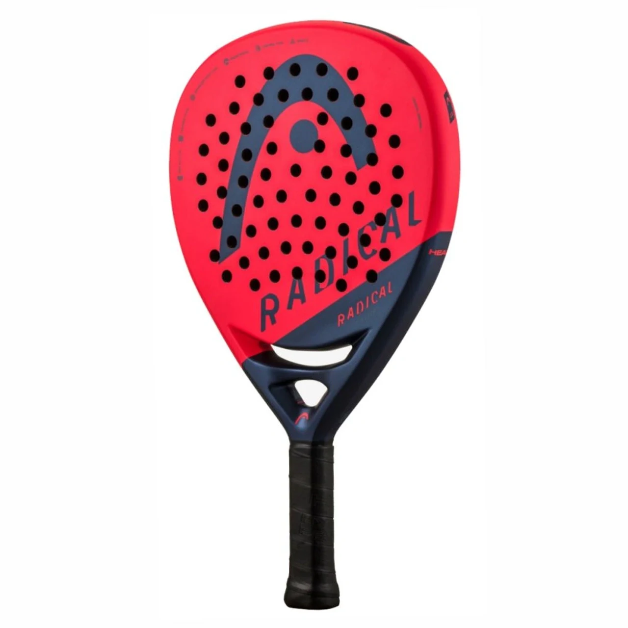 Head Radical Elite Padel Racquet Teardrop Shape Fiberglass Surface