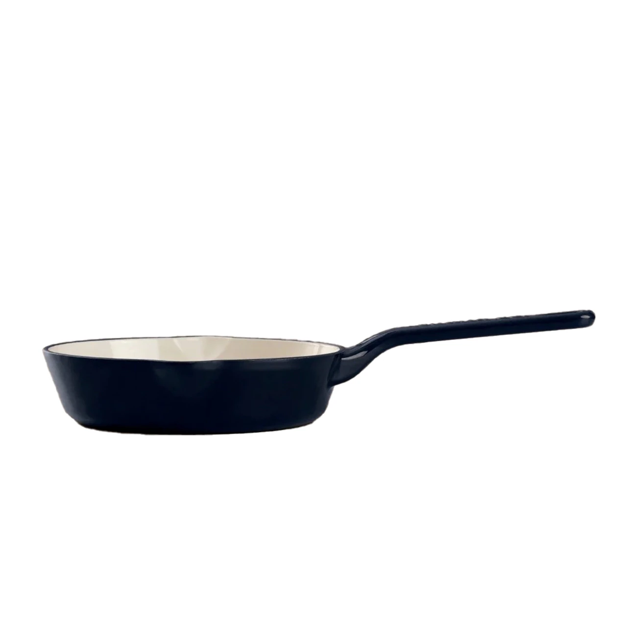 Cumin CO No. 8 Enamel Coated Cast Iron Pan, Color Moringa (Green)