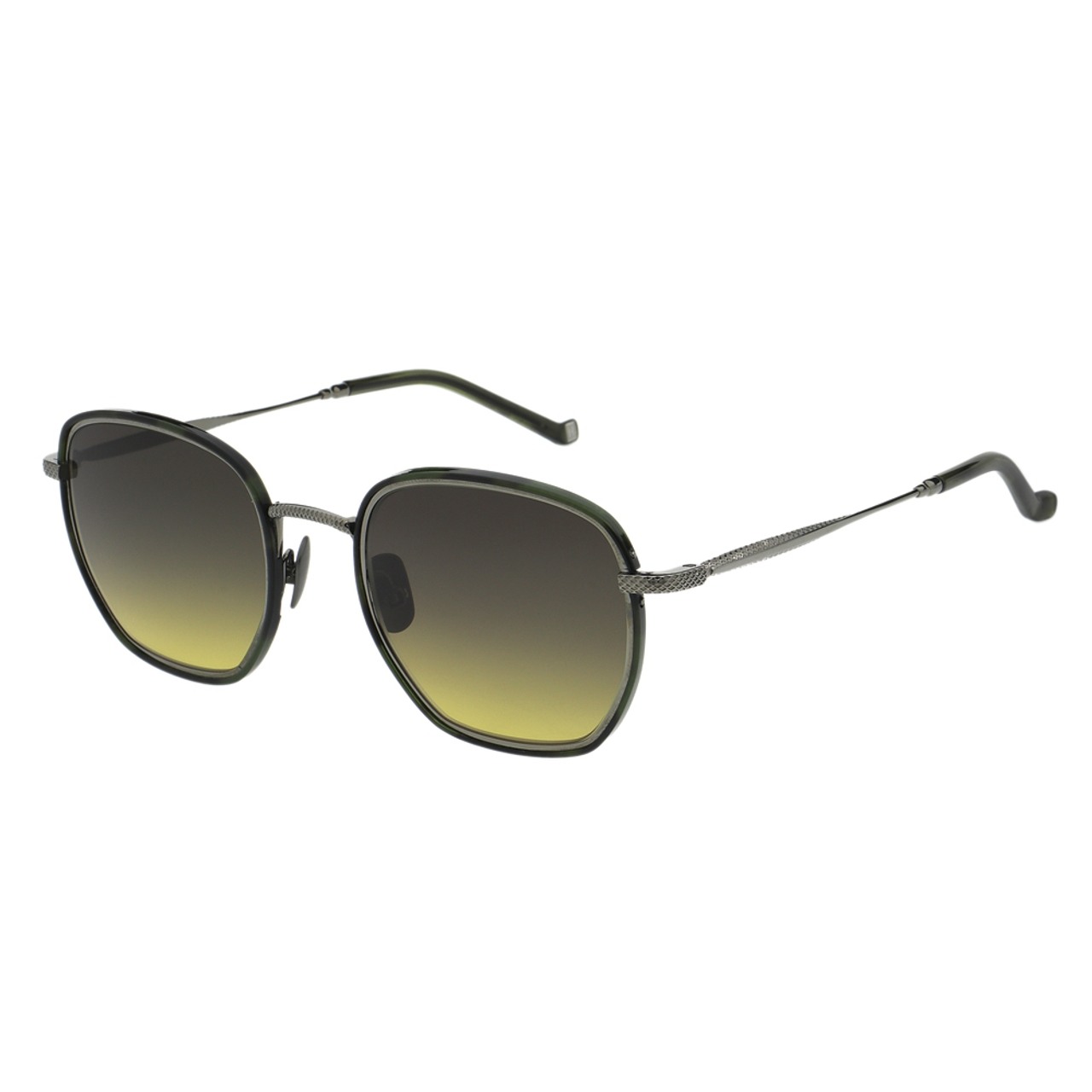 Hackett Sunglasses Jeremy Private HSB932 Green Horn 50/21-145