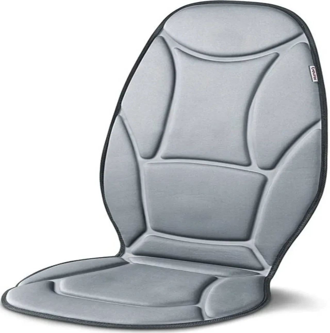 Beurer MG 155 Vibrating Seat Cover Massager with Car Adapter - Grey