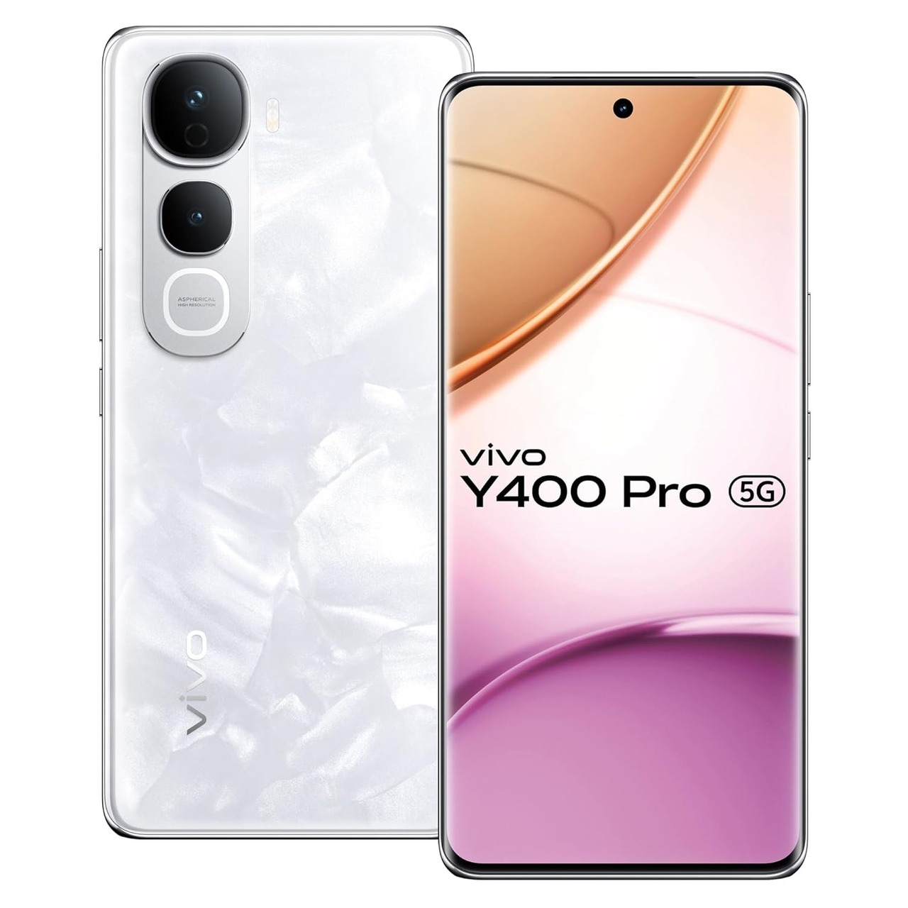 Vivo Y400 Pro 5G (8 GB RAM) (256 GB, Freestyle White)