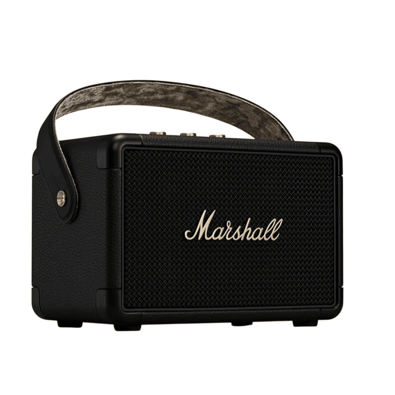 Kilburn II 36W Portable Bluetooth Speaker - Black & Brass
