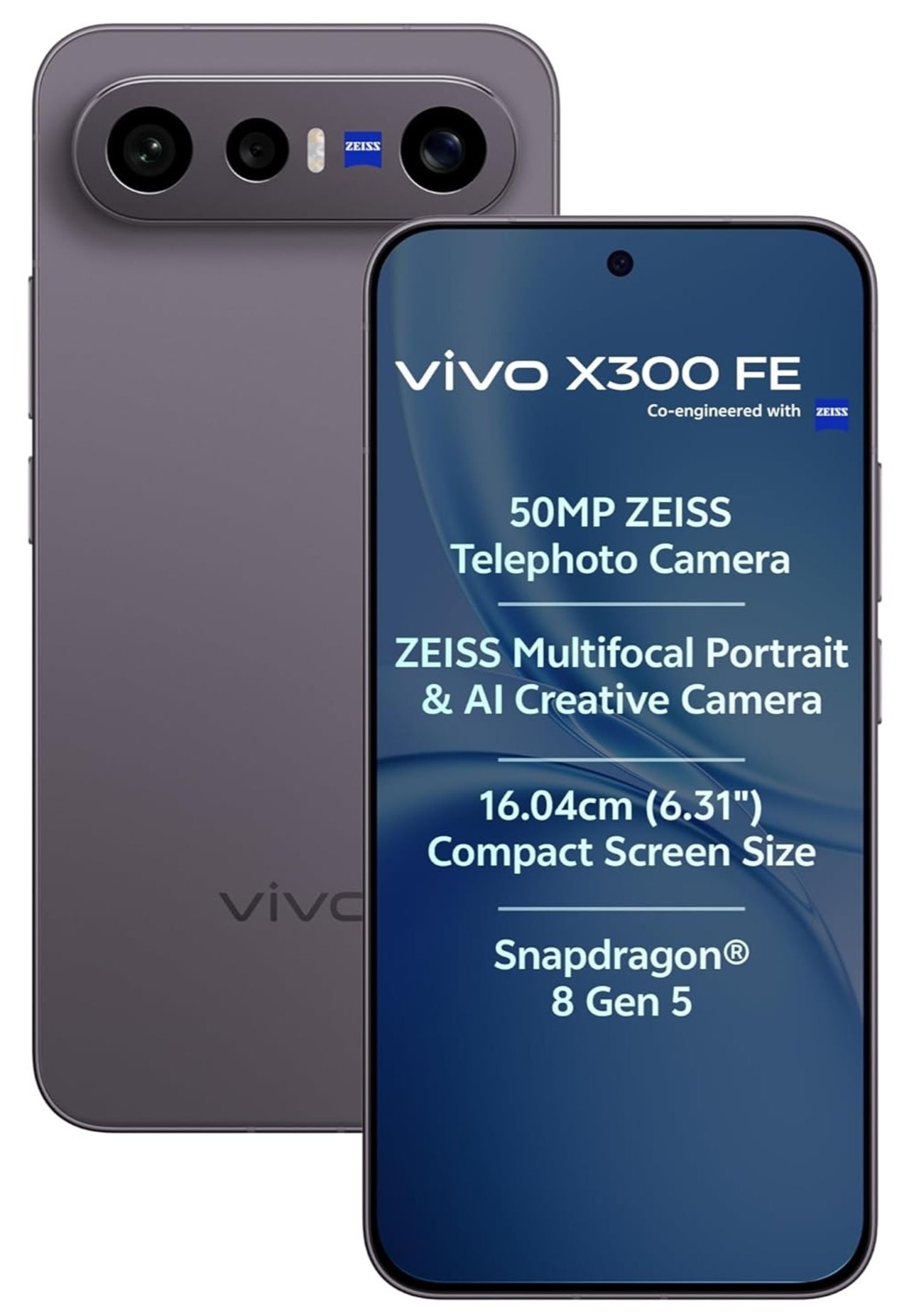 Vivo X300 FE 5G (12 GB RAM) (512 GB, Noir Black)