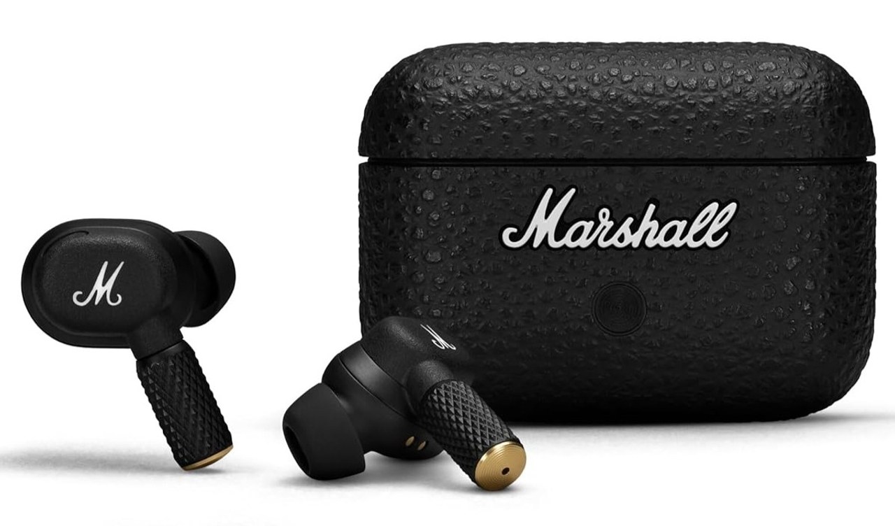 Marshall Motif II ANC - True Wireless Active Noise Cancelling Bluetooth Earbuds - Black