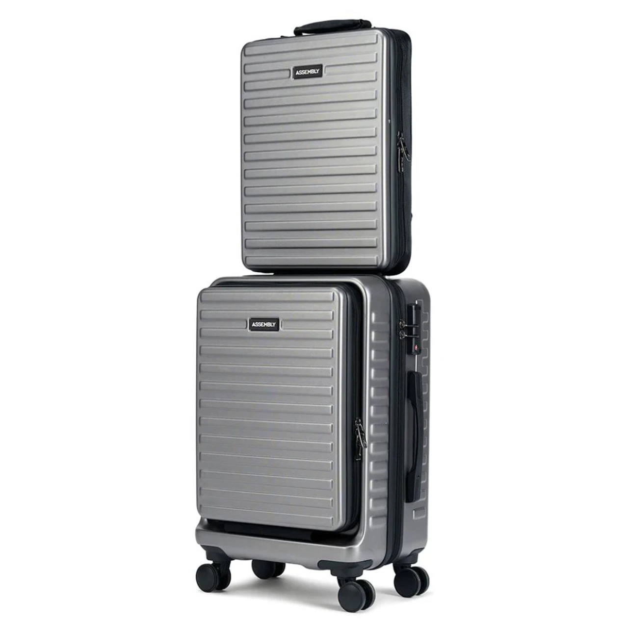 Assembly Agile Set Grey Cabin Pro 20-Inch Hardshell Luggage + Laptop Backpack