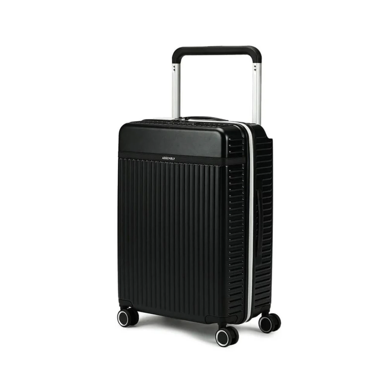 Assembly Rover Hard Luggage Trolley Case 24-Inch 62L Polycarbonate Black