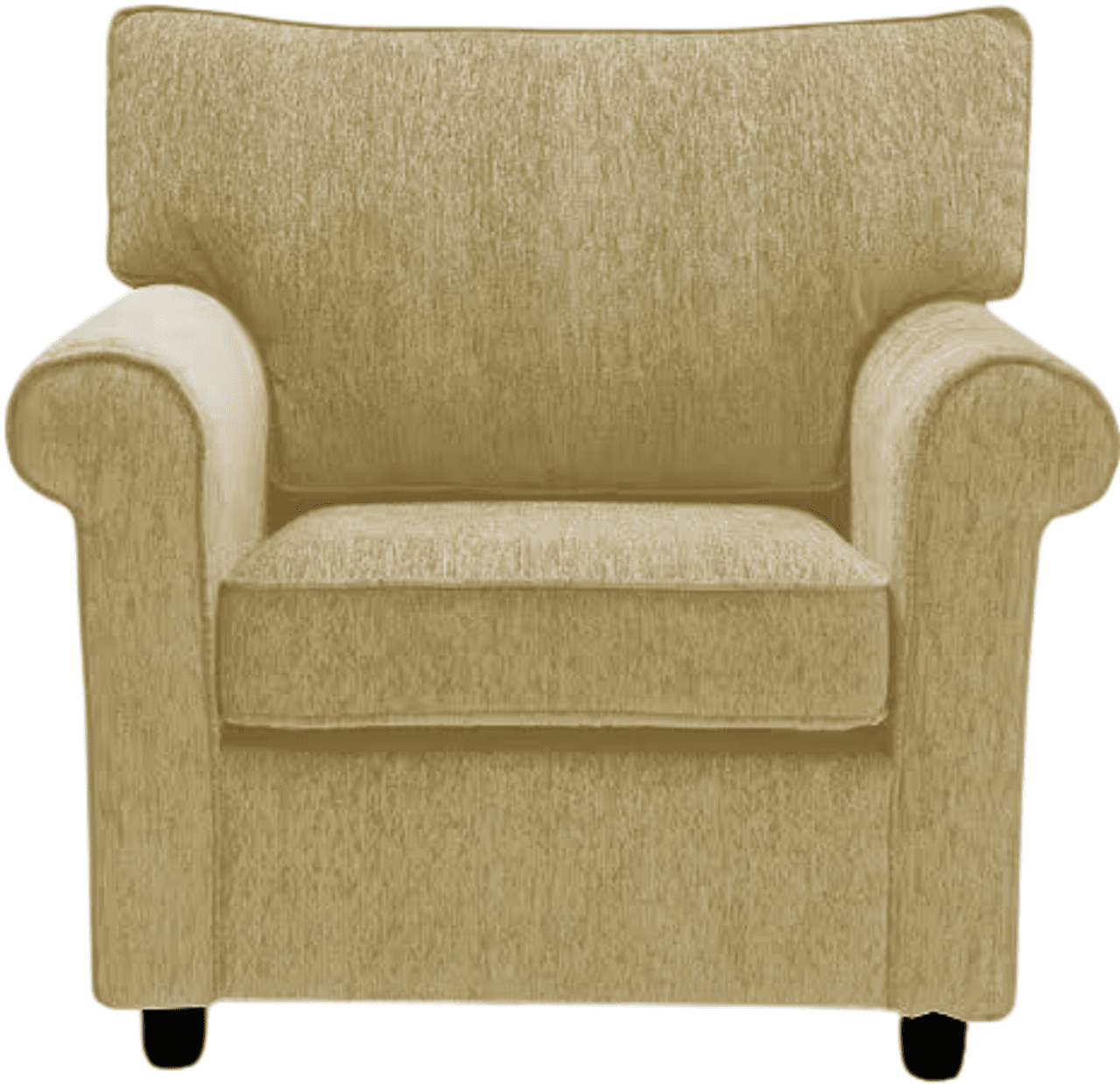 Hidenchic Muse - Victorian Gold Fabric Sofa (1 - Seater)