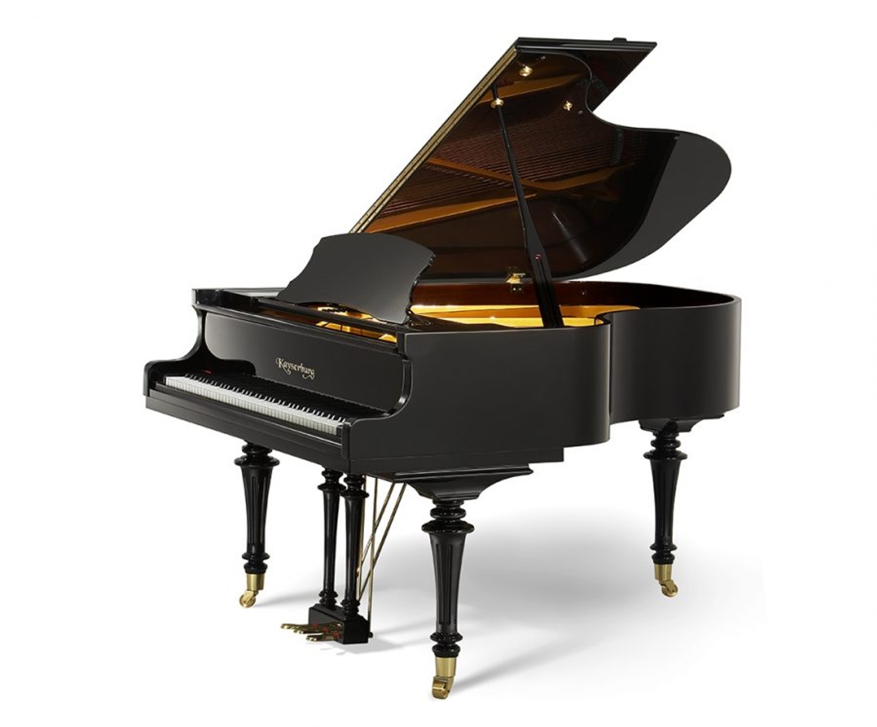 Kayserburg GH170 Grand Piano - Black (With Bench)