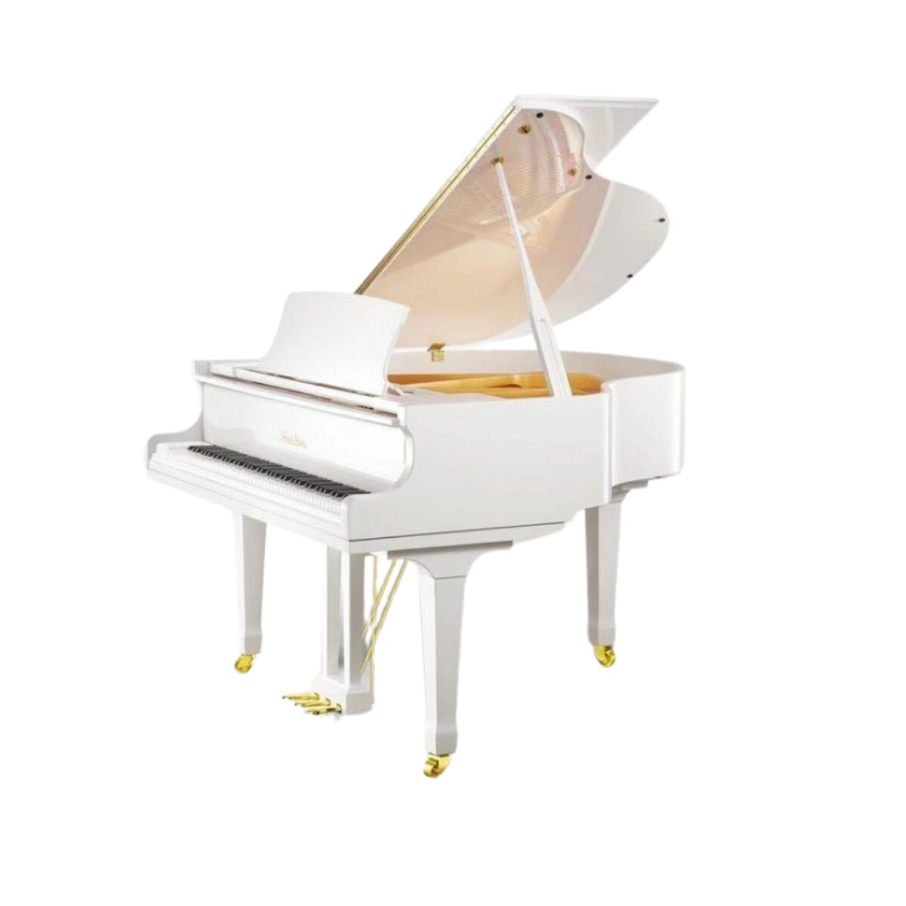 Pearl River Grand Piano GP-148 - White (With Bench)