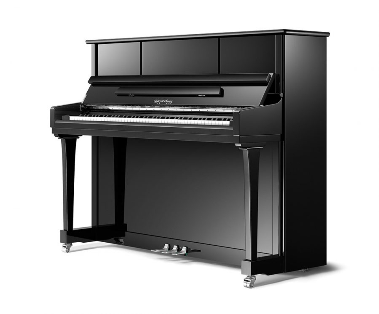 Kayserburg Upright Piano KHB1 -  Black (With Bench)