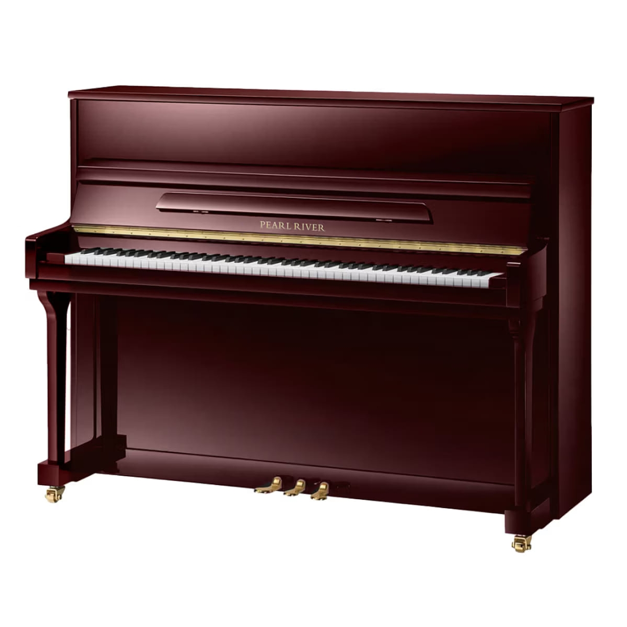 Pearl River Upright Piano UP115M2 - Mahogany Polish (With Bench)