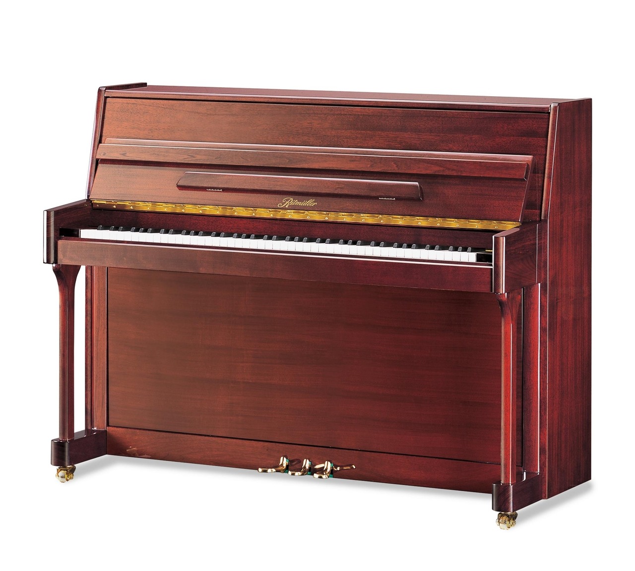 Ritmuller Upright Piano UP110R2 - Mahogany (With Bench)