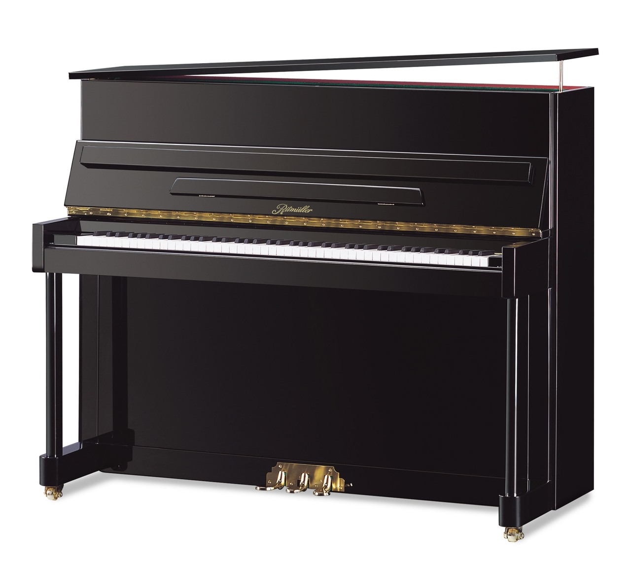 Ritmuller Upright Piano UP118R2 - Black