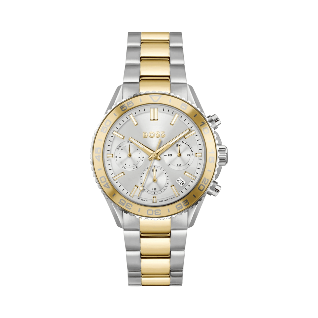 BOSS Runner for Her Qtz Multifunction Round Dial Womens Watch (1502756)