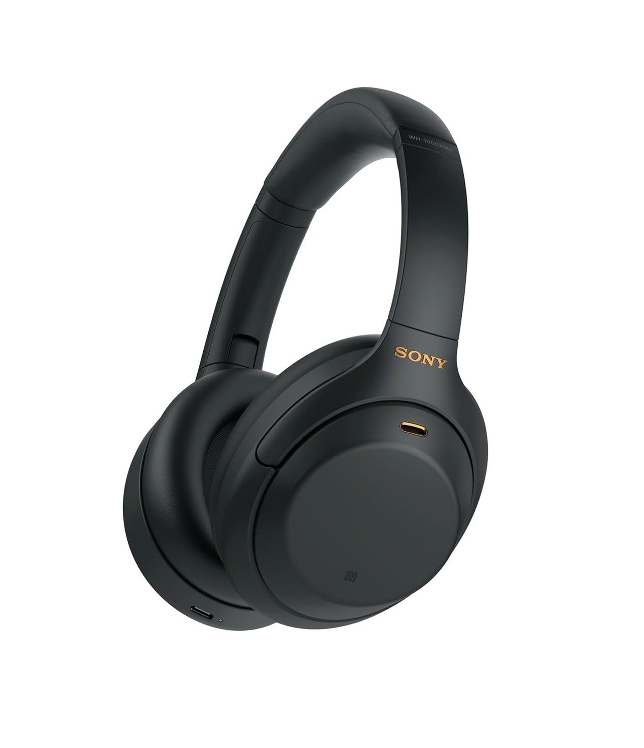 Sony WH-1000XM4 Wireless Noise Cancelling Over-Ear Headphones with Mic, Hi-Res Audio, 50H Battery, Black