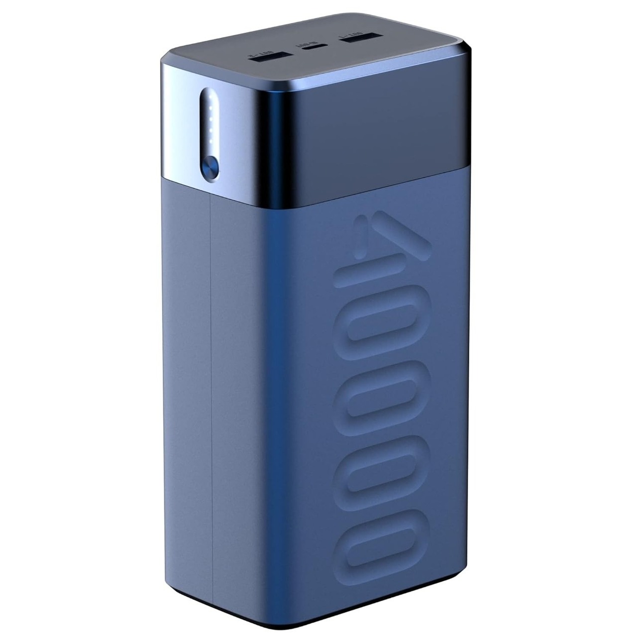 Ambrane Stylo Boost Powerbank 40000mAh Fast Charging 65W Blue