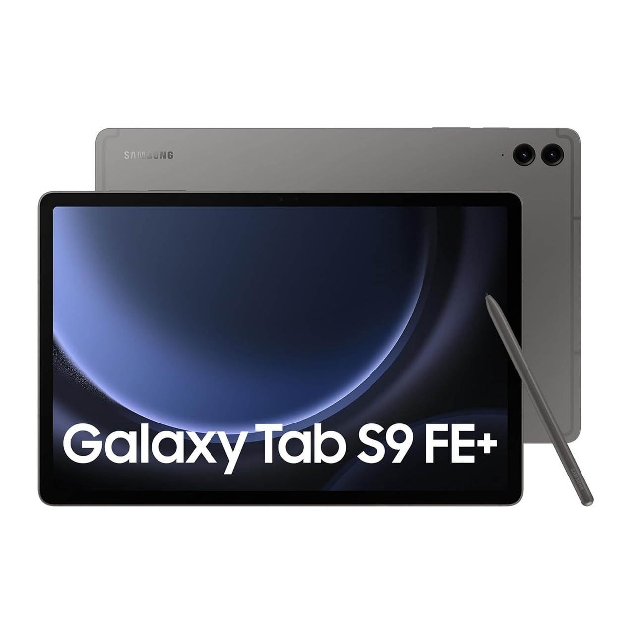 Samsung Galaxy Tab S9 FE+, S Pen in-Box, 31.50 cm (12.4 inch) Display, RAM 8 GB, ROM 128 GB Expandable, WiFi+5G, IP68 Tablet, Grey