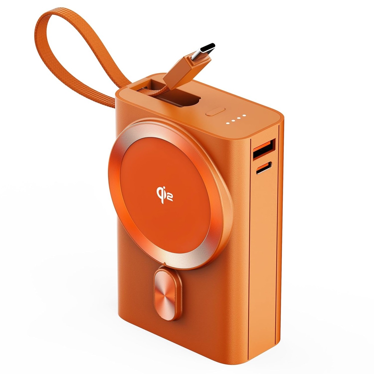 25W Qi2.2 Magsafe Wireless 20000mAh Powerbank (Orbit 20K, Orange)
