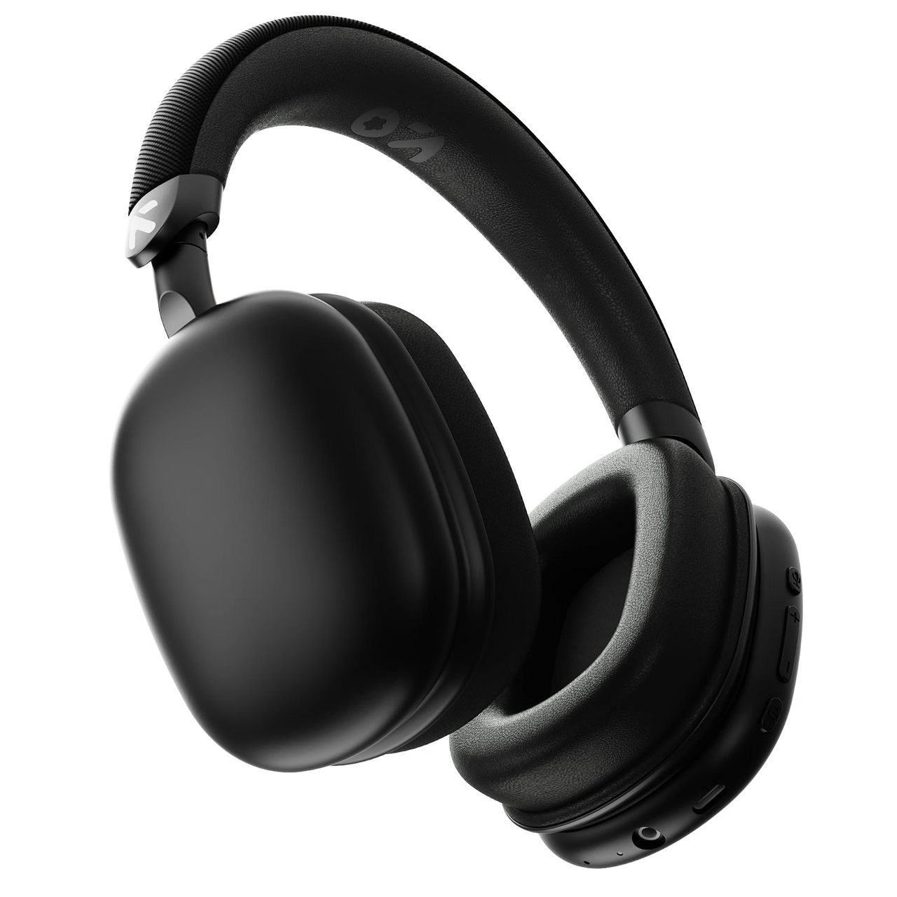 Fluid X Pro Ear Bluetooth Headphones with 70H Playtime- Jet Black