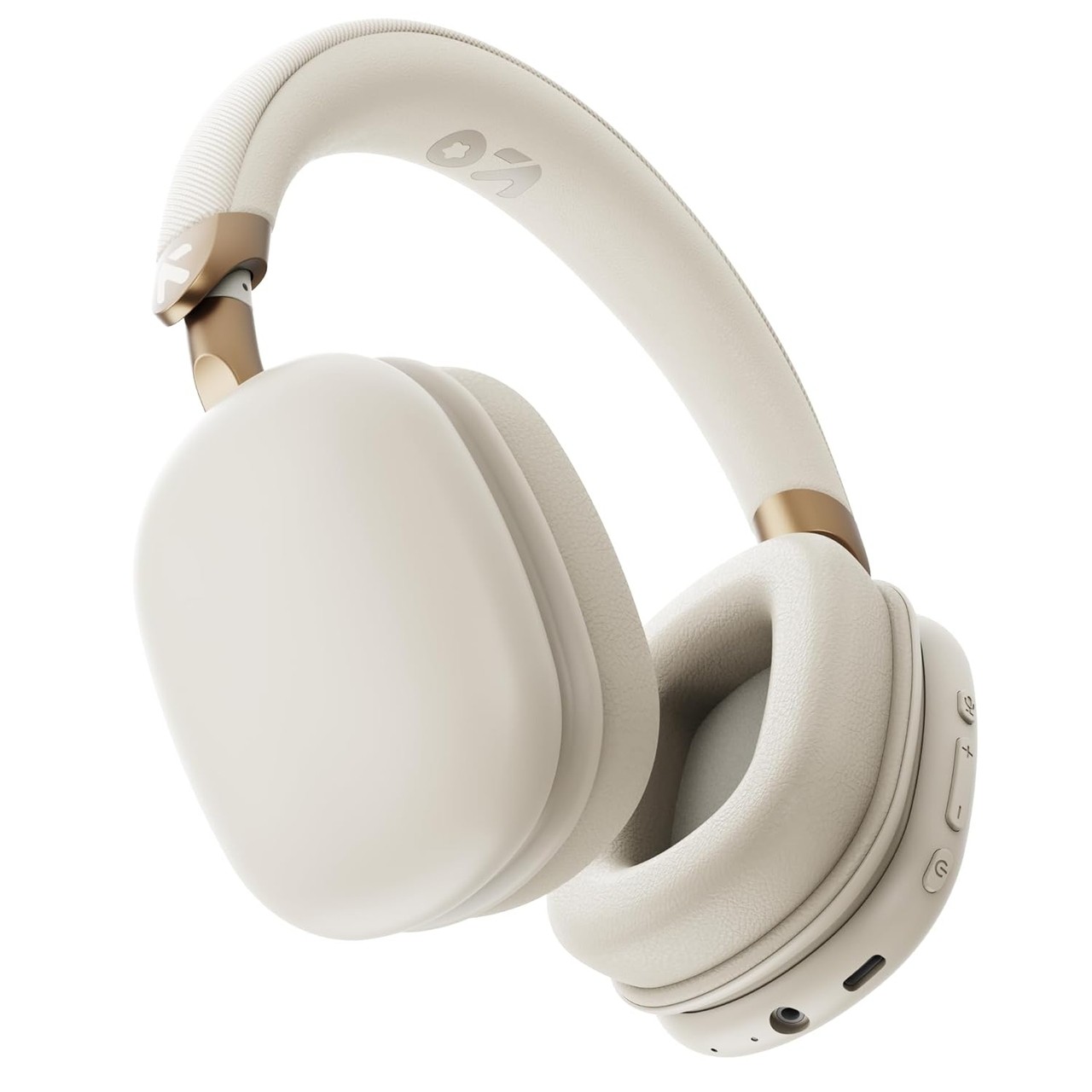 Fluid X Pro Ear Bluetooth Headphones with 70H Playtime- Polar White