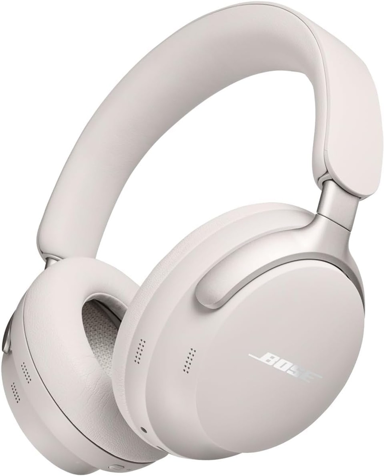 Bose QuietComfort Ultra Wireless Noise Cancelling Headphones with Spatial Audio White Smoke