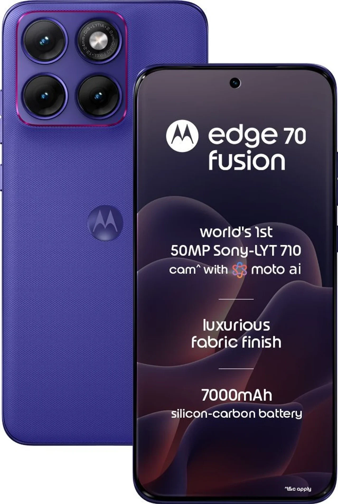 Motorola Edge 70 Fusion Snapdragon (Pantone Orient Blue, 8 GB RAM, 128 GB)