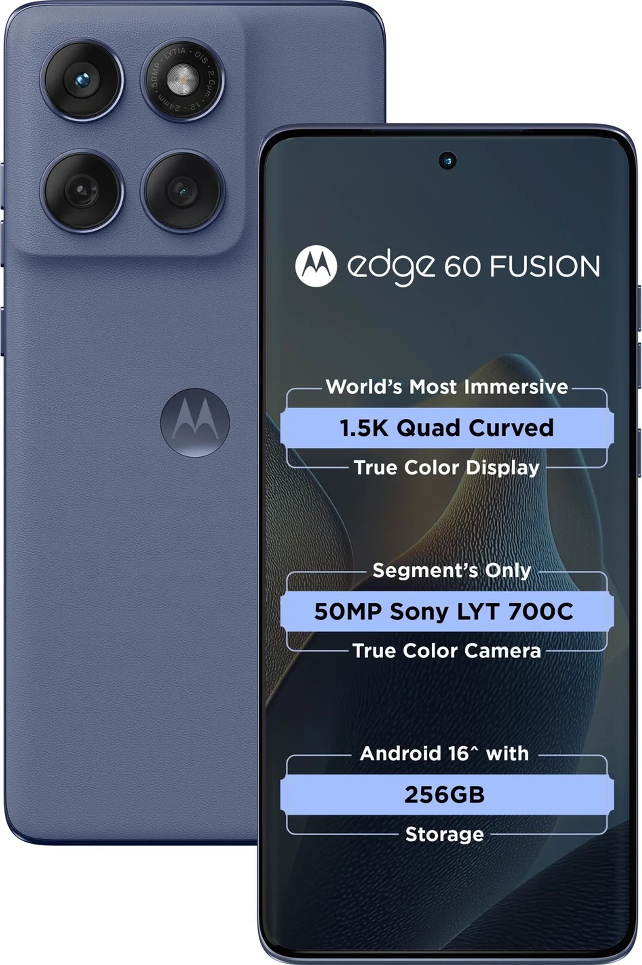 Motorola Edge 60 Fusion 5G (Pantone Slipstream, 12 GB RAM, 256 GB)
