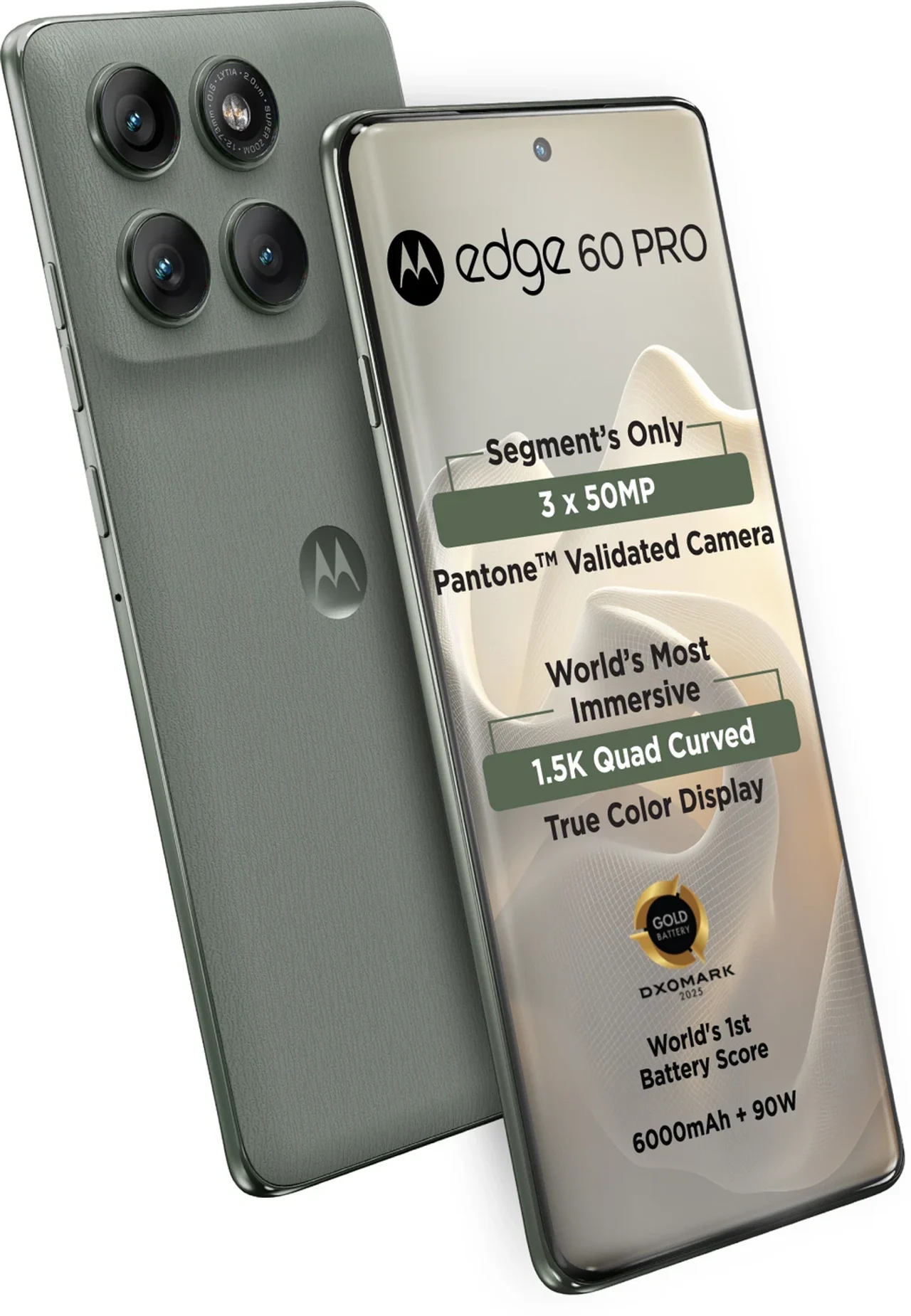 Motorola Edge 60 Pro (Pantone Shadow, 12 GB RAM, 256 GB)