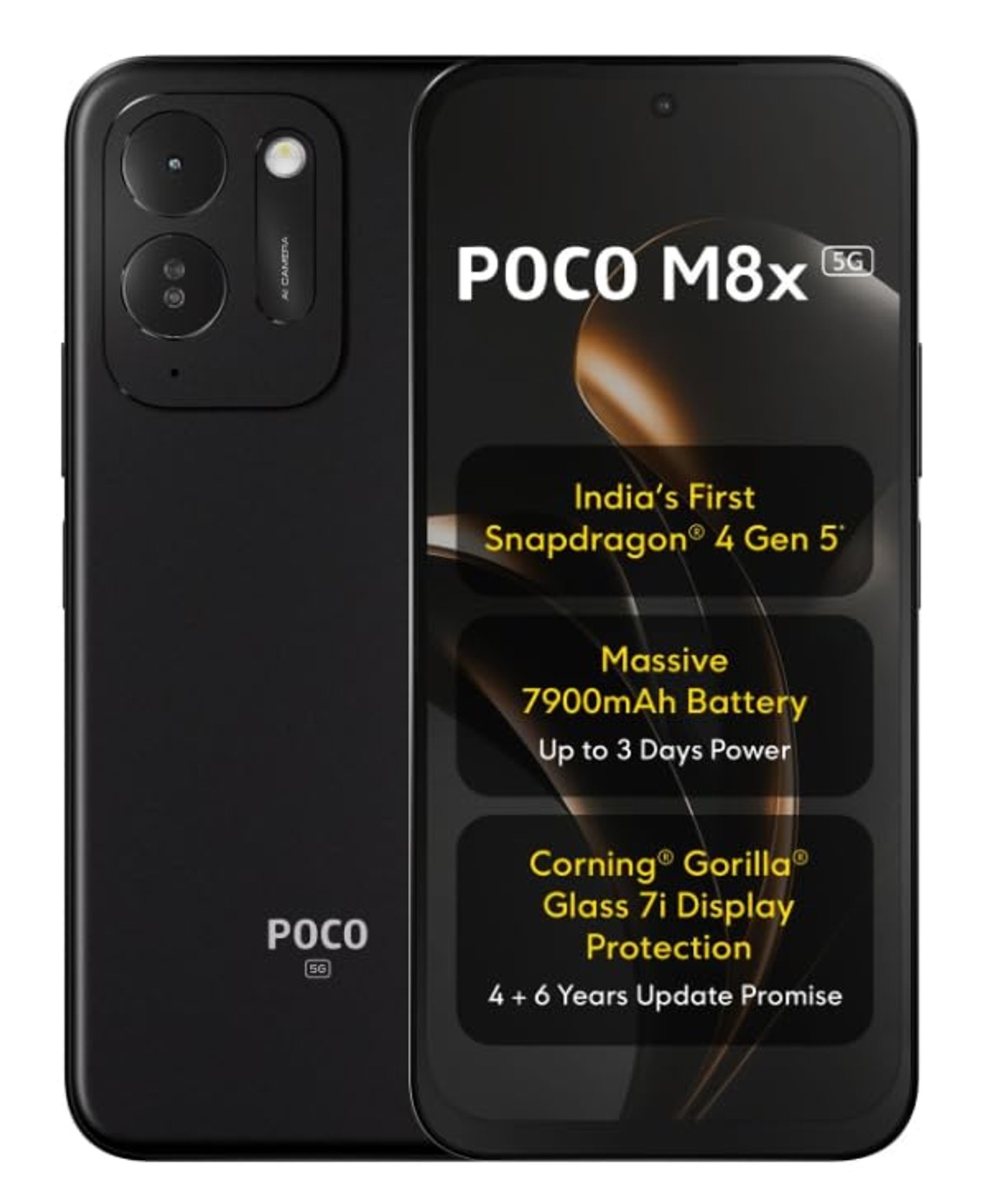 POCO M8X 5G 6GB/128GB Black