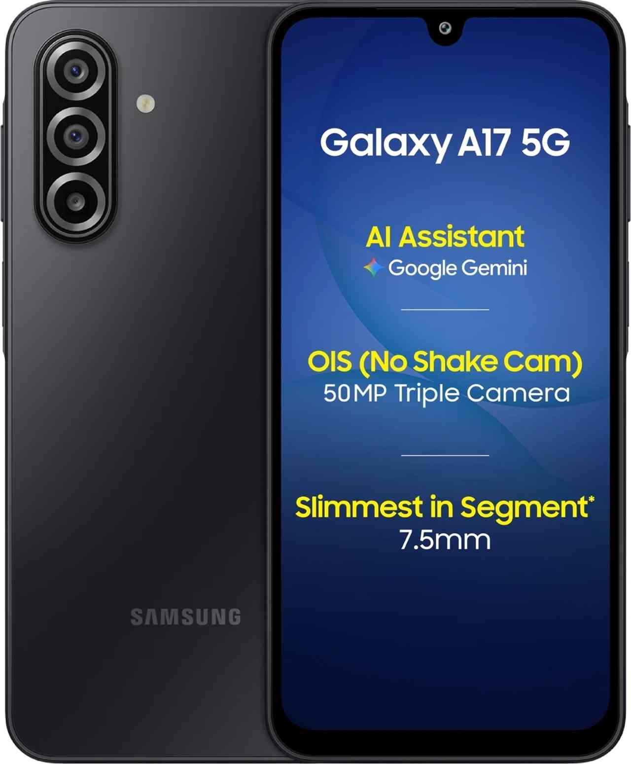 Samsung Galaxy A17 5G (8GB RAM) (256 GB, Black)