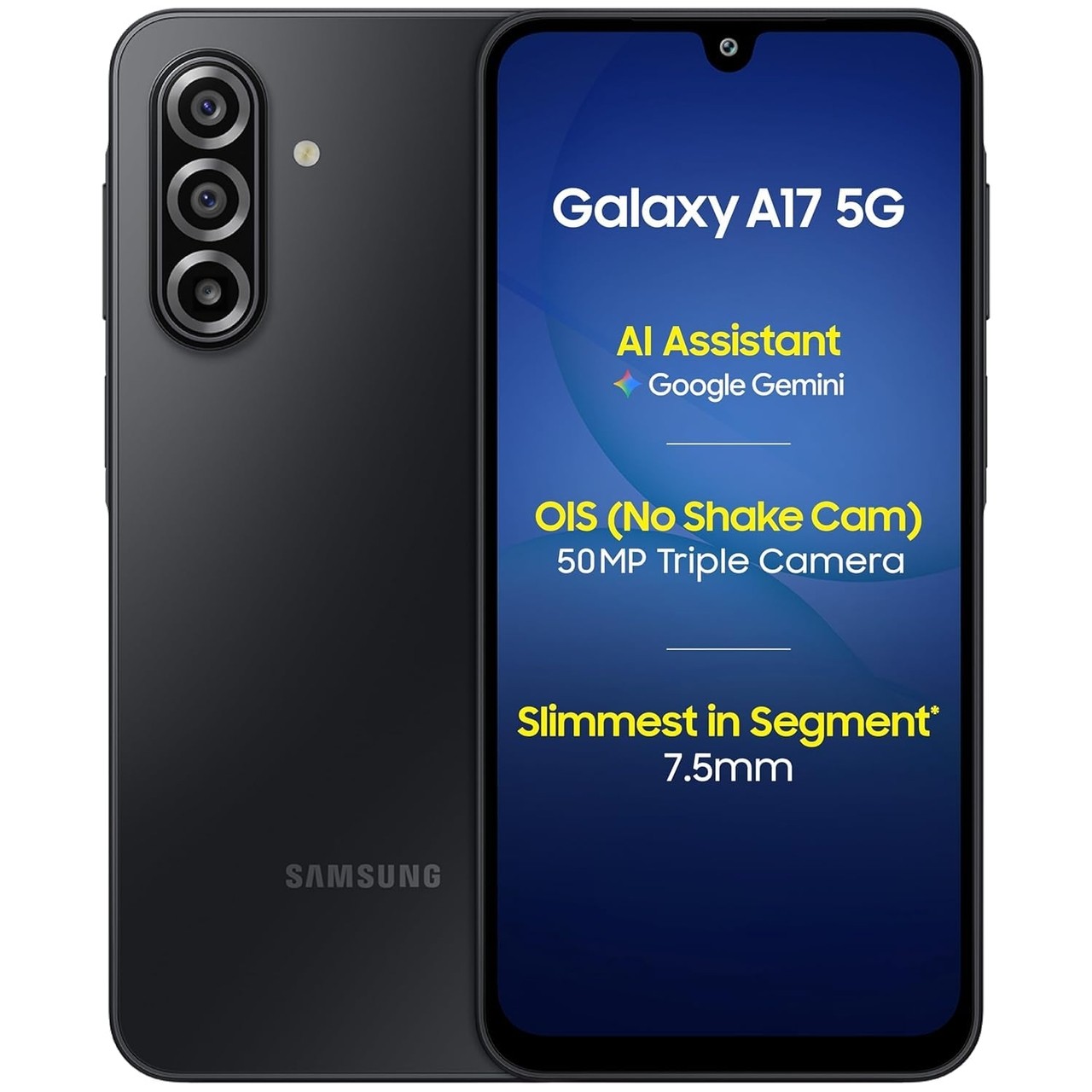 Galaxy A17 5G (8 GB RAM) (128 GB, Black)