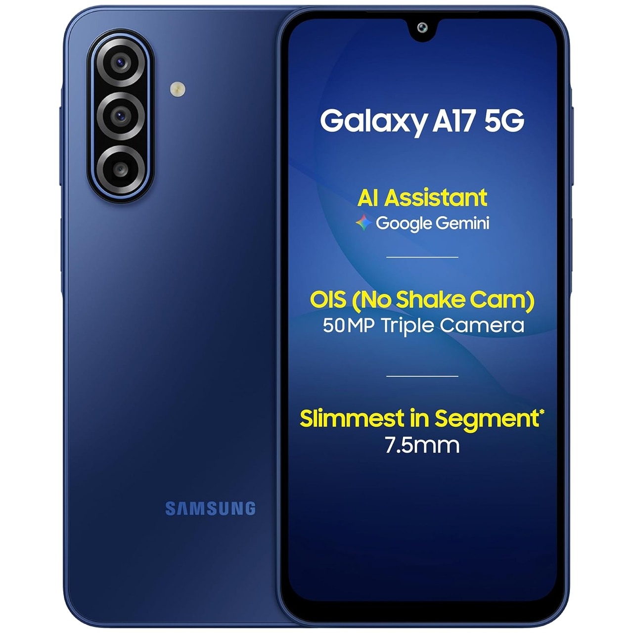 Galaxy A17 5G (8 GB RAM) (128 GB, Blue)