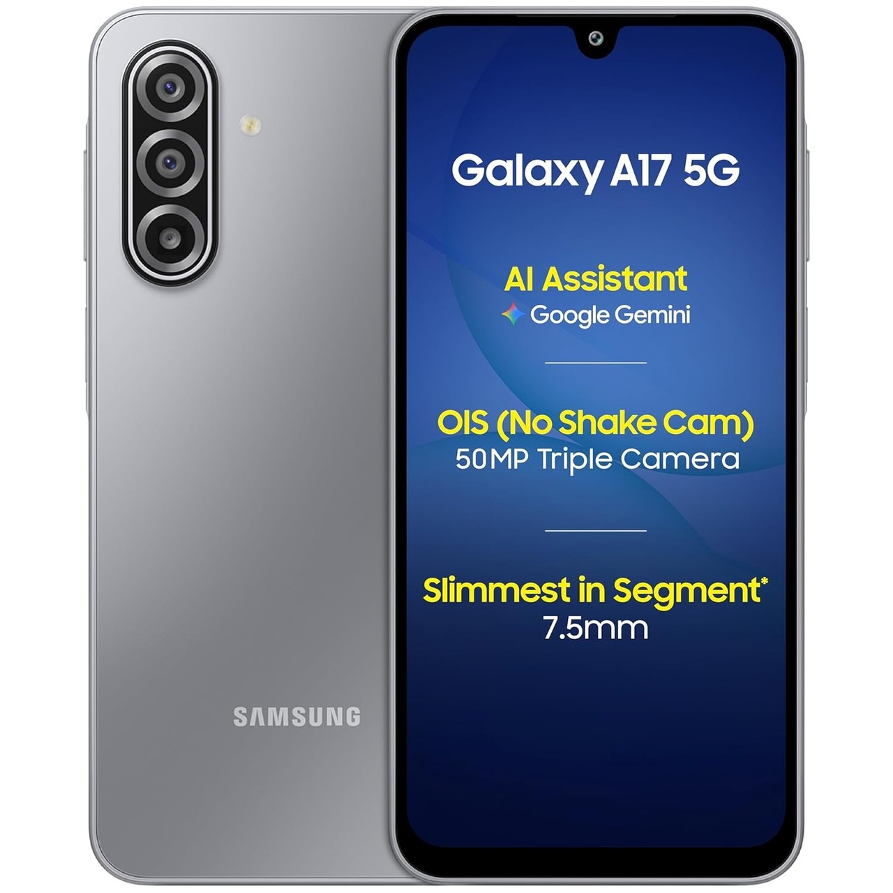 Samsung Galaxy A17 5G (8 GB RAM) (128 GB, Grey)