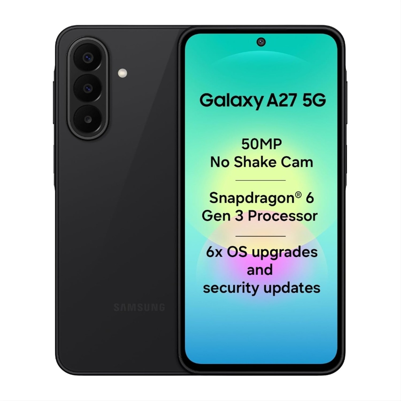 Samsung Galaxy A27 5G (6 GB RAM) (128 GB, Black)
